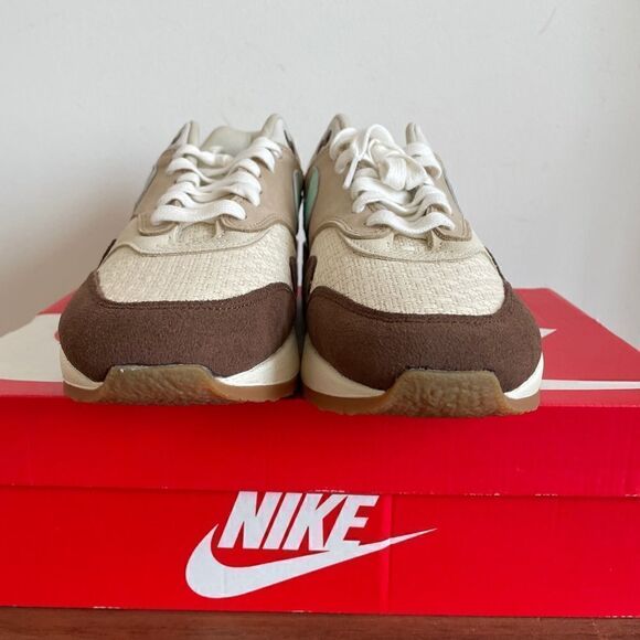 Nike Air Max 1 Premium Crepe Hemp Men Size 8 Women Size 9.5(FD5088-200)MSRP$180 - Picture 8 of 13
